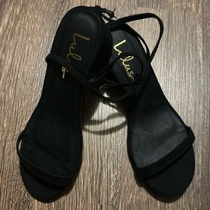 Lulu’s Low Heel Strap Sandal